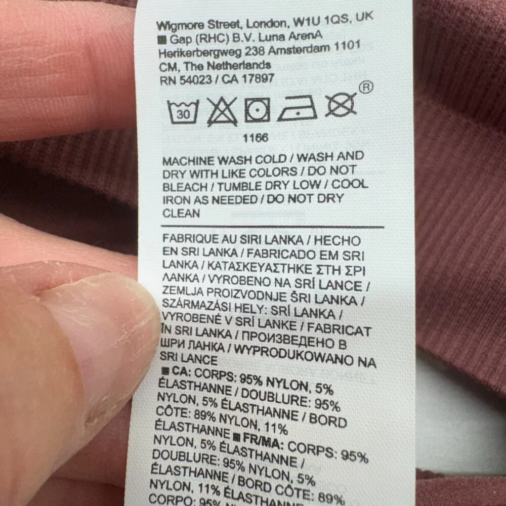 NWOT Athleta Aurora Scoop Bra A-C in Tawny Rose - Picture 7 of 7